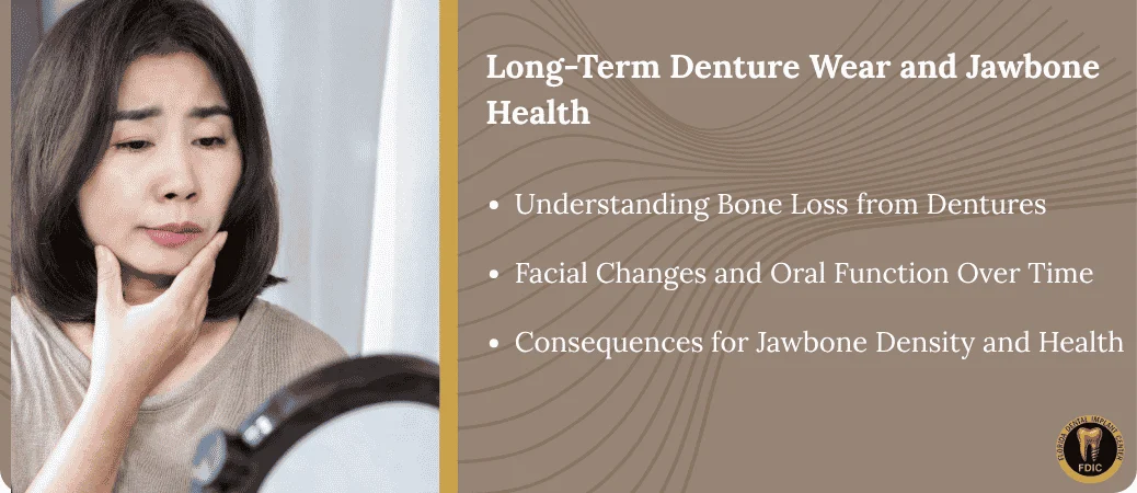 Impact of Long Term Denture Wear on Jawbone and Oral Health